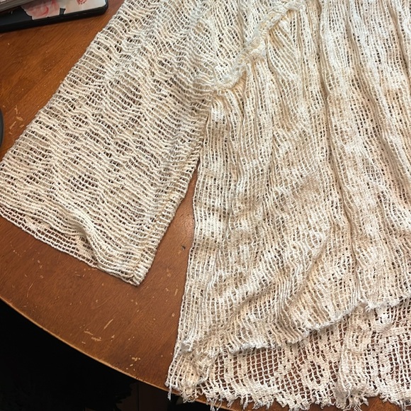 Free people lace oversized top - Picture 3 of 8